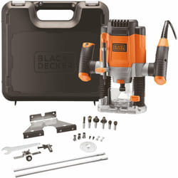 Fresatrice Elettrica Verticale 1200 Watt con 6 Frese Assortite - KW1200EKA