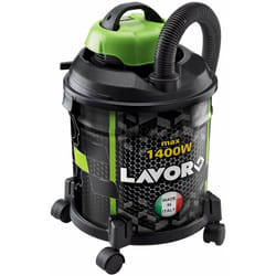 Lavor - Bidone Aspiratutto Aspiraliquidi con ruote 20 litri 1400W - Joker 1400S