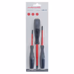 SET 3 Giraviti a Croce Intercable FUTUR II composto da: 1 giravite a croce PH0 x 60 - (codice 1302 0) - 1 giravite a croce PH ...