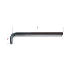 Beta - chiavi maschio esagonale piegate tipo lungo brunite mm 12 art. 96L