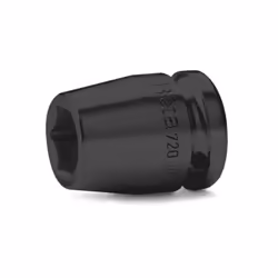 Chiavi a bussola con attacco quadro femmina 1/2" bocca esagonale serie normale, fosfatate - Beta 720