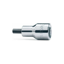 Beta - 920PE Chiave bussola 4 mm maschio esagonale 1/2' cromate inserti brunito