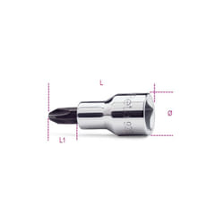 Chiavi a bussola a giravite per viti con impronta a croce philips® PH1 art. 920PH