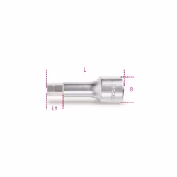 Bussola 1/2 maschio esagonali art. 920ME 7
