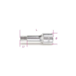 Beta - bussola 1/2 maschio esagonali art. 920ME 14