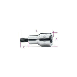Beta - inserto a bussola da 1/2 maschio con profilo xzn N.12 920XZN