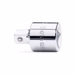 Raccordo/riduzione BETA 928/15 per chiavi a cricchetto e pistole con attacco quadro femmina 3/4" e maschio 1/2" in acciaio cr ...