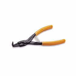 Descrizione PINZA PIEGATA 90 135x1,3MM BETA-1038-135 Pinza a becchi piegati a 90° per anelli elastici di sicurezza per alberi ...