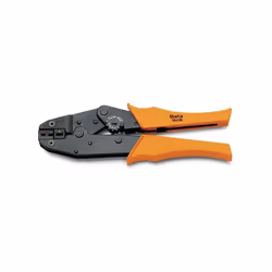 Pinza per capicorda preisolati, con regolatore di pressione. Tipologia : Pressione regolabile Lunghezza : 230 mm Utilizzo : C ...