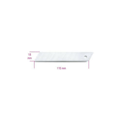 Beta - 10 lame a settori 18 mm per cutter 1771, 1771BM e 1771HD art 1771RL