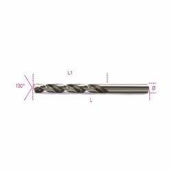 • Per forare acciaio INOX , acciai legati, ghisa, acciai dolci, leghe leggere • Affilatura a diamante