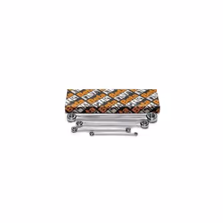 Serie di 4 chiavi doppie diritte per viti con teste a profilo torx beta 95ftx Contenuto serie : E6xe8-e10xe12 e14xe18-e20xe24 ...