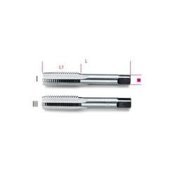 Beta - Maschi a mano acciaio cromo 2 passaggi passo fine 433 - 14x1,5