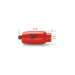 Prolunghe pretarate con attacco quadro femmina 3/8 Nm 12 art 910MQ/PT
