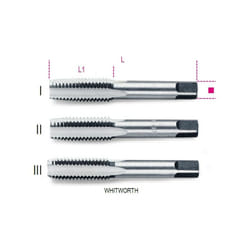 Beta - maschi a mano Whitworth 7/8 serie 3 pezzi art. 430ASW