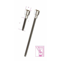 Beta - 920BP - chiave a bussola maschio esagonale con estremita sferica 1/2F N.5L
