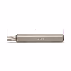 T55 L mm 75 Peso g 46 Attacco esagonale 10 mm Per avvitatori manuali, elettrici e pneumatici