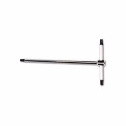 Chiavi a t con tre estremit maschio per viti con impronta torx cromate. " concepita per sviluppare coppie elevate. " estremit ...
