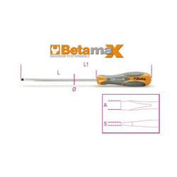 Giraviti per viti a testa con intaglio SxAxL mm 1,2x6,5x100 art. 1290