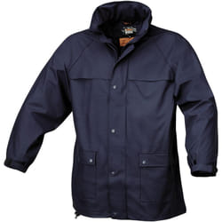 Giacca impermeabile in pvc Tricot, blu art. 7979 xxl