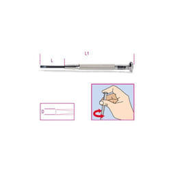 Beta - Serie microgiraviti taglio 1229lp/a6 - 6 pz
