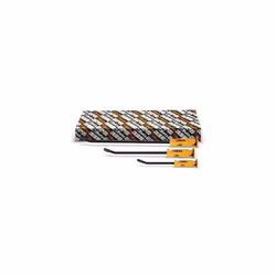 Serie di 3 leve con estremit piatta curva (art. 965). Contenuto serie : Beta 965 mm 300-450-600 Pezzi per confezione : 3