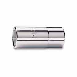 Chiavi a bussola con attacco quadro femmina 1/2", tipo lungo bocca esagonale, cromate. Attacco : 1/2 Profilo : Esagonale Unit ...