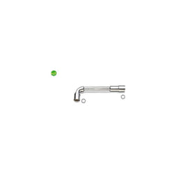 Beta - Chiave a pipa doppie esagonali poligonali cromati ampiezza 13x13 mm