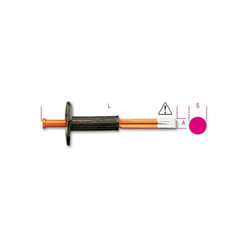 Beta - Scalpelli per edilizia con paramano l mm 250 art. 1701N/PM