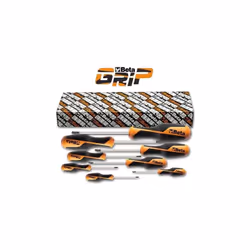 Serie di 8 chiavi maschio con impugnatura viti con impronta tamper resistant torx (art. 1268rtx). Profilo : Tamper resistant ...