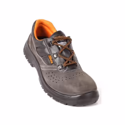 Scarpe in pelle scamosciata, traforate Tomaia Pelle scamosciata traforata Suola Poliuretano compatto Puntale Acciaio, resiste ...