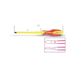 Beta - cacciavite a taglio 2,5X75 isolato 1000V art. 1274MQ