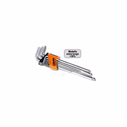 NUOVO SET DI 9 CHIAVI MASCHIO ESAGONALE PIEGATE CON ESTREMITA' SFERICA EXTRA LUNGHE ACTION 2012 !!! MARCA : BETA CODICE : 96L ...
