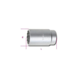 Bussolaesagonali dado mozzo Beta 969b - 36