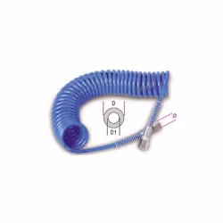 Spirali in poliuretano 98 shore estensibili. " sono costituite da elastomeri a base poliestere che ne esaltano la flessibilit ...