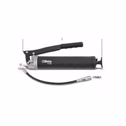 Descrizione INGRASSATORE MANUALE A LEVA 500CC - BETA 1750 Compressore a leva per grasso Caratteristiche: Per cartucce di gras ...