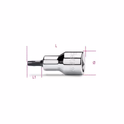 T30L Ø mm 22,5 L mm 120 L1 mm 82