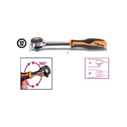Beta Tools - Cricchetto rotante reversibile 3/8 beta 910/58 - 222 mm