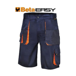 Beta - Bermuda Easy Twill 180gr Blu Taglia m per Abbigliamento da Lavoro e Antinfortunistica