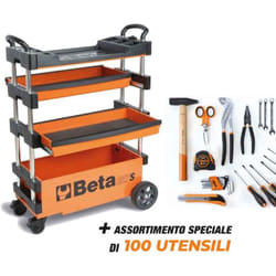 Carrello portautensili orange art. C27S-O