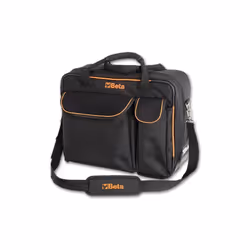 Borsa portautensili in tessuto tecnico, vuota. 2 pannelli interni portautensili removibili 2 tasche esterne frontali fondo in ...