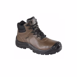 Mod. 7236 B S3P SRC tipo alto, soletta antiforo con lamina in acciaio. Tomaia in nabuk idrorepellente. Puntale antischiacciam ...