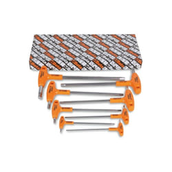 Beta - 96TINOX/S8 Serie chiavi maschio esagonale Inox con impugnatura 8 Pz.