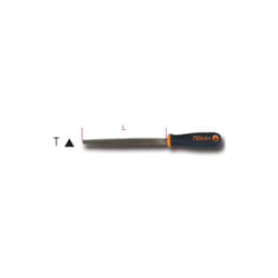 Lime triangolari a taglio dolce, con impugnatura L mm 150 art 1719BMX6/T
