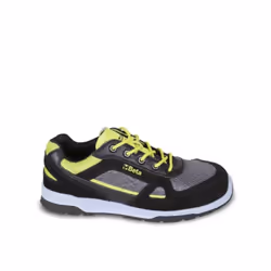 Le scarpe antinfortunistiche Beta Sneakers Active 7314AF sono scarpe basse in pelle scamosciata con inserti in nylon mesh e c ...