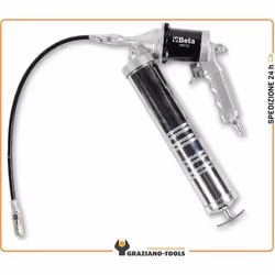 Testa pressofusa in alluminio Impugnatura ergonomica con figura a spigolo per accedere in spazi ristretti Valvola in ottone p ...