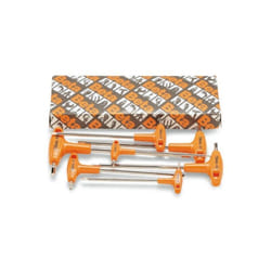 Beta - 96T/S8 Serie chiavi maschio esagonale con impugnatura 8 Pz.