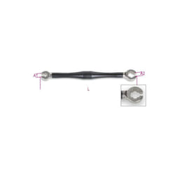 Beta - Chiave tiraraggi doppia per Mavic 7,0 x 9,0 mm 3962MV
