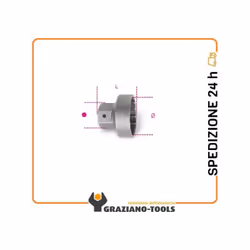 • Idoneo per Shimano® XTR BB93, Dura-Ace® BB9000 Il quadro da 1/2 pollice e l'esagono da 24 mm garantiscono soluzioni diverse ...