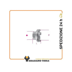 Beta - Chiave estrattore per ruote libere bmx a 4 innesti nichelata art 3984/1
